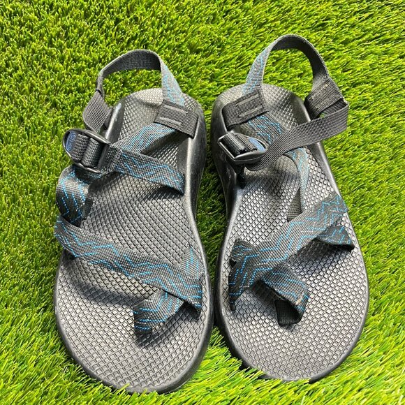 Chaco Z/2 Classic Mens Size 10 Black Blue Beach Walking Outdoor Strappy Sandals main image 10